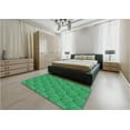 thumbnail image 5 of Ahgly Company Machine Washable Indoor Rectangle Transitional Spring Green Area Rugs, 7' x 9', 5 of 7