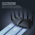 thumbnail image 3 of Router Wi-Fi 6E TP-Link Archer AXE7800 de triple banda negro, 3 of 6