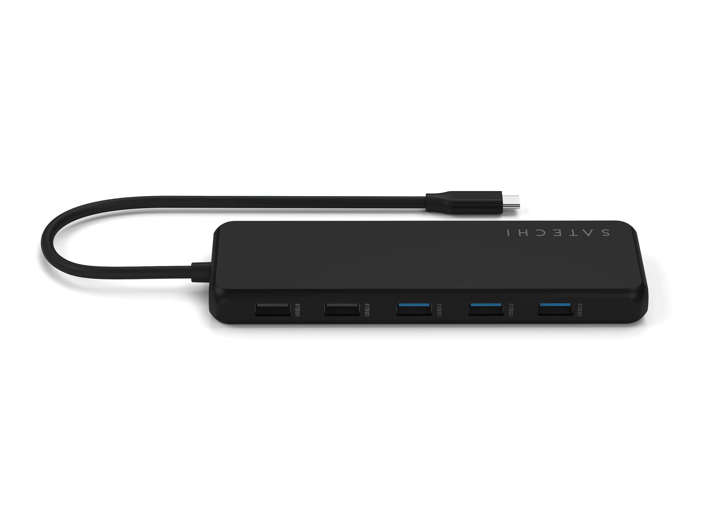 Satechi ST-P3D13K 13-in-1 USB-C Triple Display Adapter, Black
