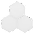 thumbnail image 3 of FAGINEY DIY Hexagonal Shape Modern Wall Lamp ABS Material LED Light, 3 of 8