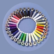 TV Time Direct - 64 Piece Thread Bobbin Kit Accessories Machine Handy Stitch Sewing Genie - Assorted