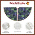 thumbnail image 4 of KLL Magic Toads in Hats Christmas Tree Skirt 36" ,Party Decorations Farmhouse for Christmas Decorations Holiday Party, 4 of 6