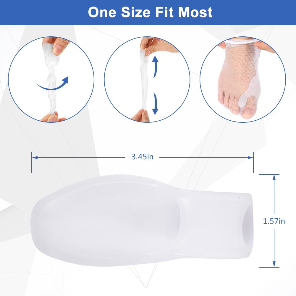 Gel Bunion Correctors Toe Protectors And Soft And Elastic Toe Separator