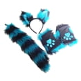thumbnail image 3 of orejas pelo aro disfraz vestido Cosplay guantes cola adultos Zulema Traje de juego de cosplay, 3 of 8