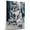 Alaskan Malamute, variant on Treeing Walker Coonhound Dog Stretched Canvas Size 8x12 – Poker Theme Dog Art for Wall, Treeing Walker Coonhound Dog Playing Poker Wall Art, Dog Lover Canvas Decor