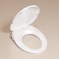 thumbnail image 5 of Non-Electric Bidet Toilet Seat | Sleek Elongated Design  Quick-Release for Easy Cleaning | DuoFlow Front &; Rear Wash  Soft-Close Lid  Comfy Seat  DIY Install  Bamboo Knob, 5 of 6