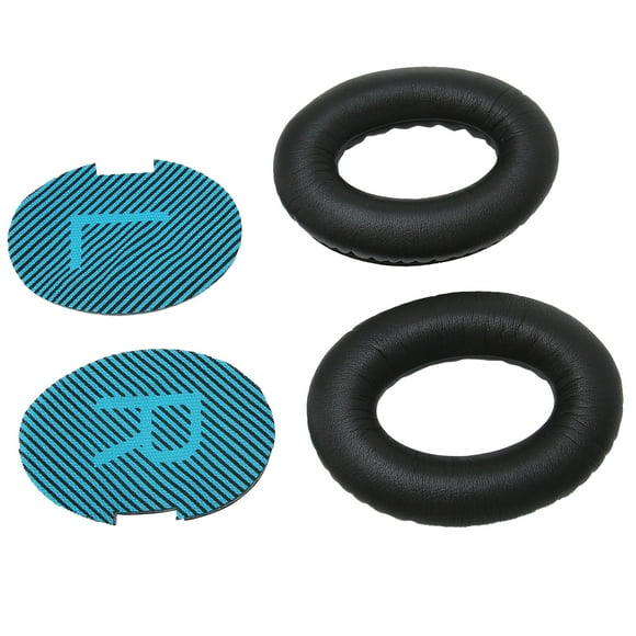Headphone Ear Pads Headphone Cushion Repair Replacement Fit for QC2 QC15 AE2 AE2I QC25 Black