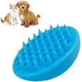 thumbnail image 1 of Cepillo para perros para muda y aseo, cepillos de masaje para baño de gatos, cepillo para mascotas, herramienta de depilación de goma suave para perros y gatos de pelo largo y corto Xemadio WMZY-91-2, 1 of 8