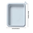 thumbnail image 3 of Molde de silicona antiadherente rectangular para pasteles,pan,pan y magdalenas.Apto para horno,microondas,congelador y lavavajillas.Ideal para hornear brownies,lasaña y crumble de frutas., 3 of 7