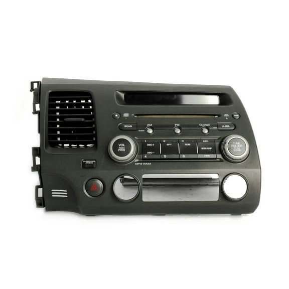 Restored 0611 Honda Civic OEM Original AM FM CD Player Face Code 2AE0 39101SNAA020M1 (Refurbished)