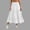 White, variant on Women's Long Maxi Skirt 2026 Boho Flowy Flared Ruffle Skirts Beach Vacation Spring Going Out Outfits Army Green L