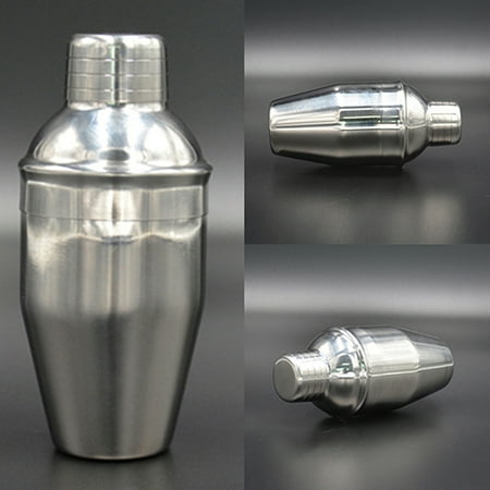 

huanledash 250 350 550 750ml Stainless Steel Cocktail Shaker Drink Mixer Party Bar Tool