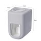 thumbnail image 1 of Dispensador De Pasta De Dientes Dispensador automático de pasta de dientes, accesorios para el hogar montados en la pared (gris claro) Likrtyny Libre de BPA, 1 of 5