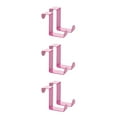 thumbnail image 3 of Bewildely 2pcs Over Door Hooks Stainless Steel Sturdy Kitchen Clasp Hangers Metal Drawer Belts Clothes Z-shaped Rack Punch-Free Hanger Type1 NO1, 3 of 6