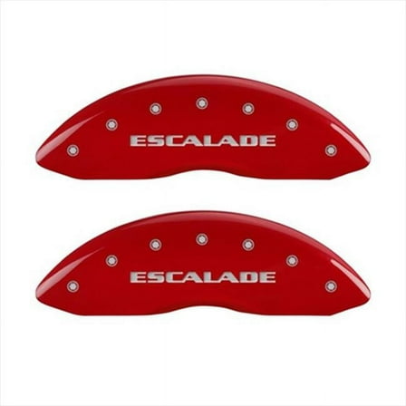 MGP Caliper Covers Escalade Red Caliper Covers
