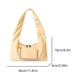 thumbnail image 2 of Bolso Hombro para Mujeres Gamuza Con Embrague Sólido Doble, 2 of 9