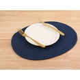 thumbnail image 3 of Unique Bargains Set of 4 Cotton Rope Placemats for Dining Table Decor Table Mat Navy Blue, 3 of 7