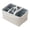 🍒 White_Hot#3451, variant on Corduroy Nursery Diaper Caddy Storage Basket for Baby Essentials and Home Organization