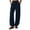 Dark Blue, variant on Womens Capri Pants for Women Jeans Slim Cigarette - Pocket Casual Gray XXL