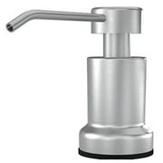 Ultimate Kitchen - Built in Foaming Soap Dispenser (Satin/Brushed Nickel Finish) - Stainless Steel - 17oz Soap Bottle