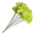 thumbnail image 4 of Flor de simulación de crisantemo artificial Oficina en casa Decoración floral falsa Adorno de boda, Verde, 10 piezas Inevent HA8120-08B, 4 of 6