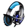 KOTION EACH G9000 3.5mm Gaming Headphone Stereo Game Headset Noise Cancellation Earphone with Mic LED Light Control for Laptop Tablet Mobile Phones