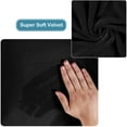 thumbnail image 5 of KBOOK Round Ottoman Slipcover Velvet Ottoman Covers Living Room Footstool Cover Footrest Protector, 5 of 6