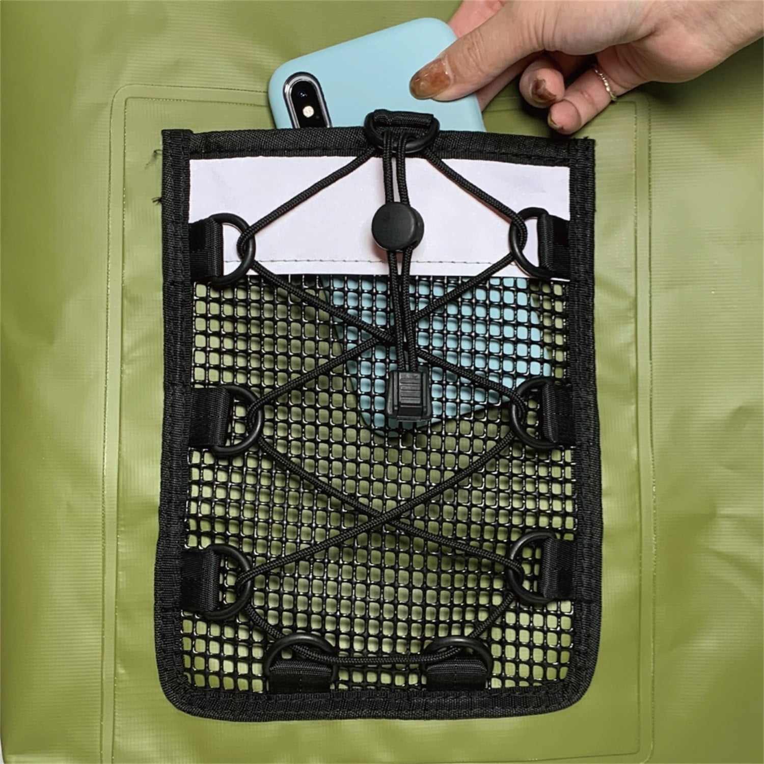 3D ROLL-TOP DRY BAG BACKPACK ORANGE