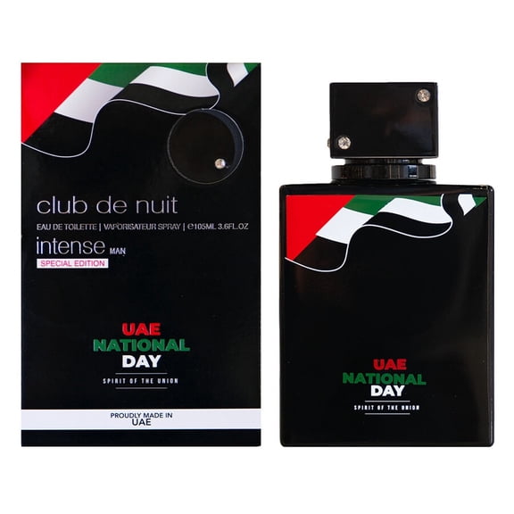 Armaf Men's Club De Nuit Intense National Day Special Edition EDT Spray 3.55 oz Fragrances 6295199819005