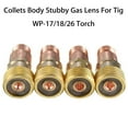 thumbnail image 5 of 1PCS Brass Collets Body Stubby Gas Lens Connector With Mesh For Tig WP-17/18/26, 5 of 5