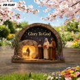 thumbnail image 5 of Exquisite Figurine Desktop Ornament For Home And Statue Sculpture Wooden Decorative Display Piece, 5 of 5
