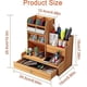 thumbnail image 2 of Organizador de Escritorio de Madera MACHAO Color Cereza Gran Capacidad, 2 of 5