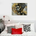 thumbnail image 5 of Nawypu  African American Wall Art - Black Girl Wall Art Paintings for Wall - Graffiti Canvas Wall Art for Living Room Bedroom Office Decor - Colorful Black African Woman Picture Framed, 5 of 5