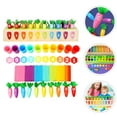 thumbnail image 3 of Wooden Numbers Sorting toys for Kids Educational and Fun Carrots Color Matching Toy Set Promotes Learning, 3 of 7