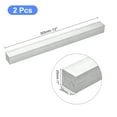thumbnail image 2 of Unique Bargains Square Aluminum Flat Bar, 2 Pack 1' Thickness 1' Width 12' Length, 2 of 5