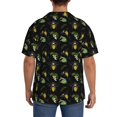 thumbnail image 5 of Sigee Bee Floral Print Men's Shirts Casual Button Down Short Sleeve Summer Beach Shirt Hawaiian Vacation Shirts Tee Shirt-X-Large, 5 of 7
