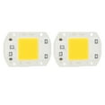 thumbnail image 2 of 2 Pcs LED COB Chip High Power Driverless Integrated SMD Lamp Beads Light Efficient Flip COB Lamp Bead Warm Light 30W, 2 of 12