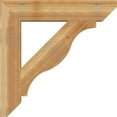 thumbnail image 3 of Ekena Millwork 6"W x 34"D x 34"H Funston Slat Rough Sawn Bracket, Western Red Cedar, 3 of 4