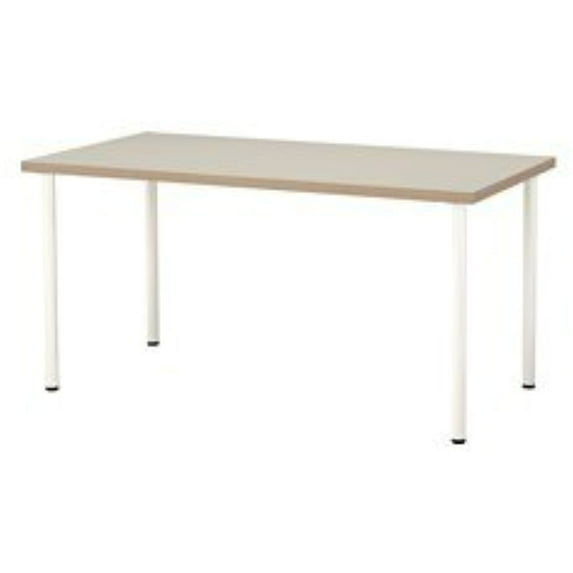 IKEA Table, beige, white 4206.51411.1010