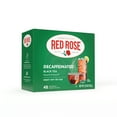 Red Rose Naturally Decaffeinated Black Tea, 48 Ct