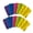 C, variant on 6PCS Colorful Fleece Reusable Hand Dusters Refills Washable Dusting Pad for Cleaning, Fan, Floor, Blinds, Window