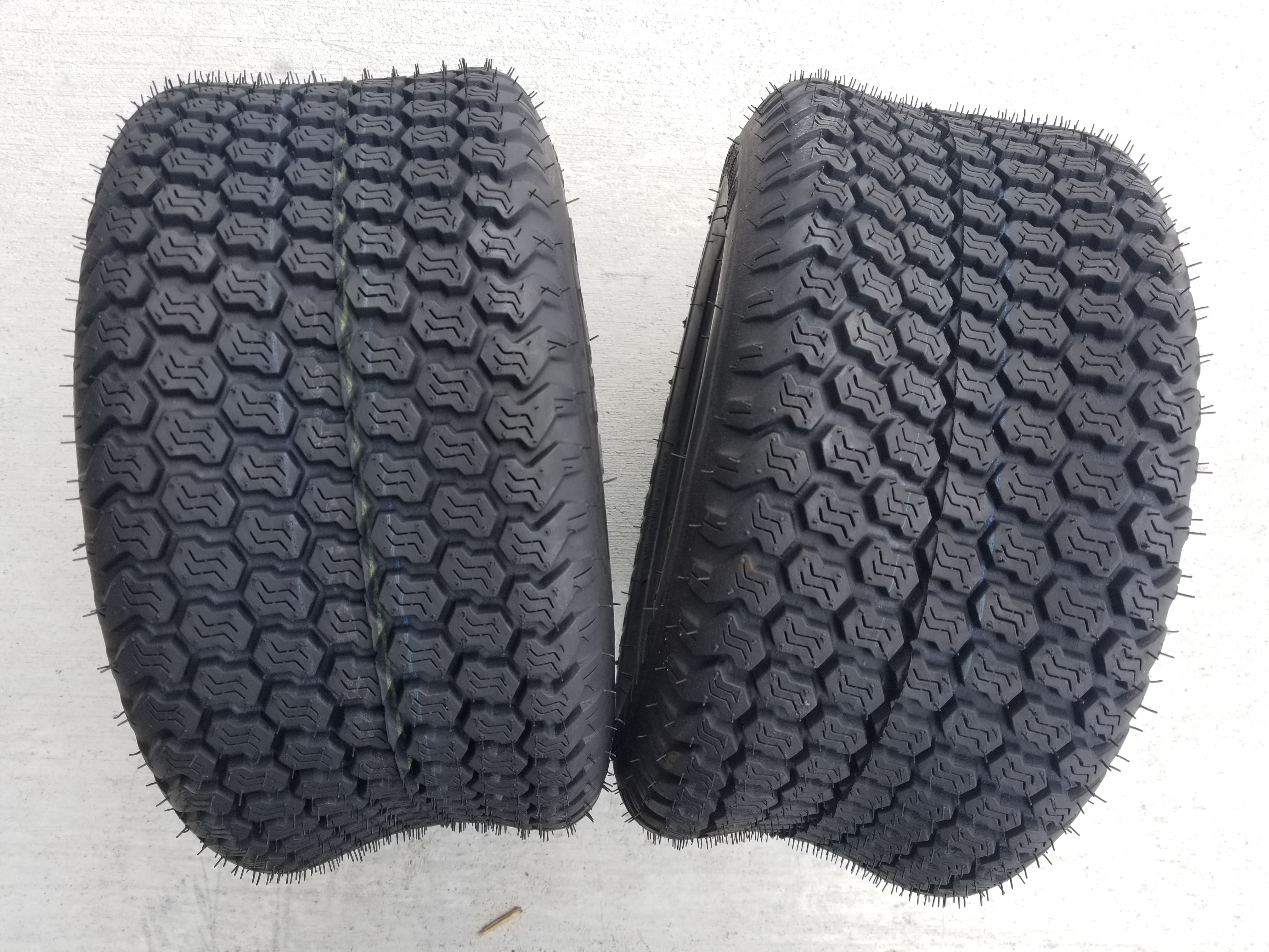PAIR 16x7.508 4 Ply Kenda K500 Super Turf Tires 16/7.508