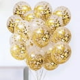 thumbnail image 5 of 5/10/20pcs 12Inch Transparent Balloon Rose Gold Confetti Sequins Latex Balloon Wedding Birthdy Party Banquet Decor Glitter Ball, 5 of 10