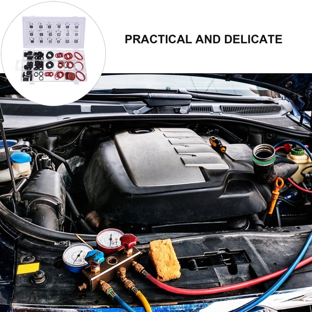 FOMIYES 141Ud Kit De Arandelas De Goma Multitamaño Para Reparación Y Protección En Autos