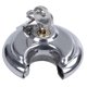 thumbnail image 1 of For 1x Padlocks Heavy Duty 70mm Round Circular Disc Padlock With 1, 1 of 5