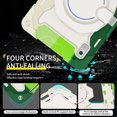 thumbnail image 2 of FJLBDE Case for Lenovo Tab M8 3rd Gen 2021/M8 HD 2nd Gen 2019 with 360 Kickstand, Shoulder Strap Carrying Protective Cover, Multicolor Green, 2 of 6