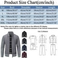 thumbnail image 2 of Dpytoraw Mens Autumn And Winter Fashion Casual Knitted Standing Neck Long Sleeve Sweater Coat, 2 of 4