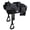 Black, variant on HILASON Western 1680D Horse Riding Bareback Pad W/ Accessory Bag Blue