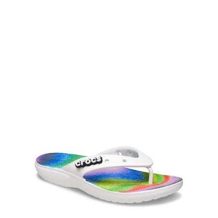 

Crocs Unisex Classic Spray Dye Flip Thong Sandal