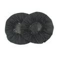 thumbnail image 2 of Inteprter 100 piezas almohadillas para los oídos auriculares almohadillas a prueba de polvo auriculares almohadillas elásticas de un solo fundas Relojes inteligentes Negro, 2 of 6